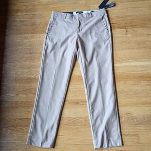 Banana Republic Ryan Tan Trousers Wool Blend